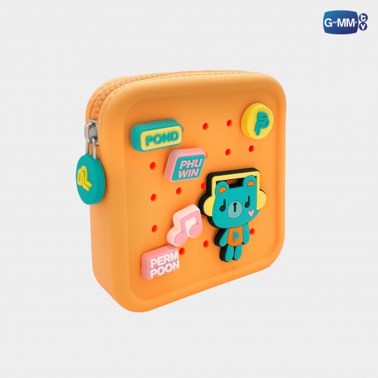 GMMTV Fan Day BKK Rubber Wallet with Charm Set